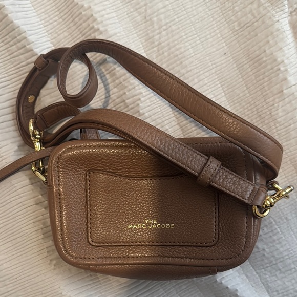 Marc Jacobs Brown and Gold Crossbody Bag - Picture 2 of 5